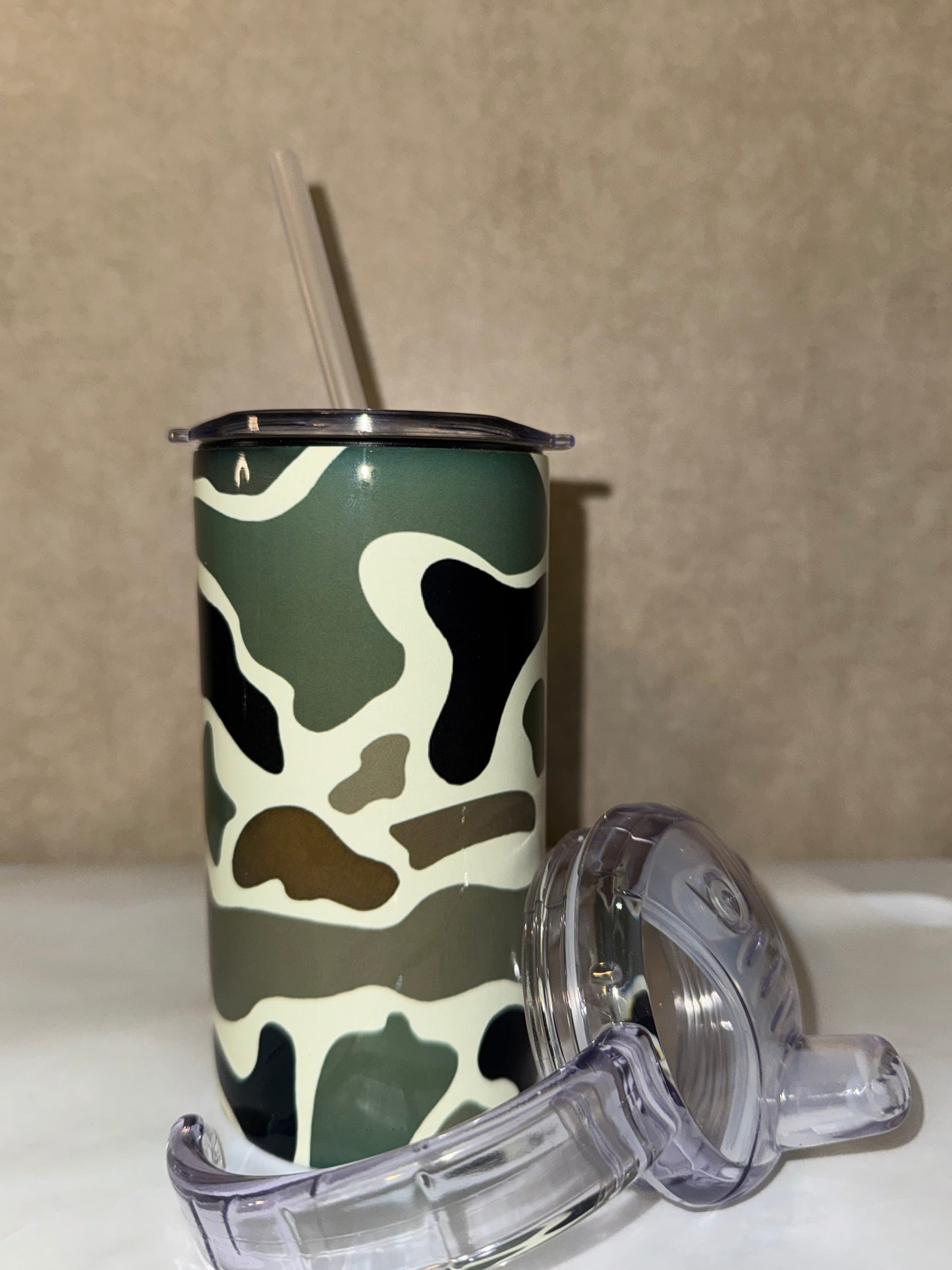 12oz, camo Sippy cup