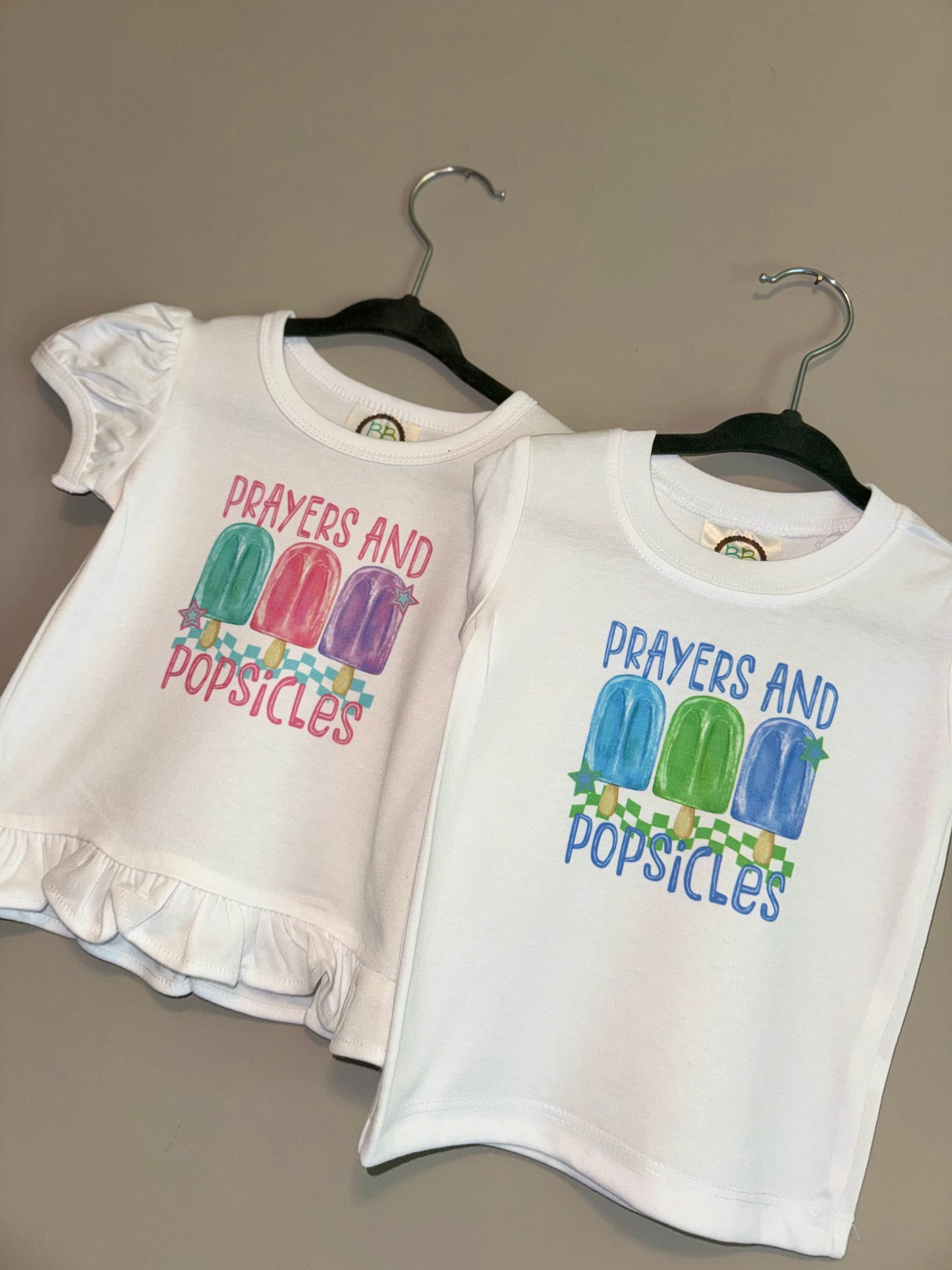 Girls Ruffle Prayers & Popsicles