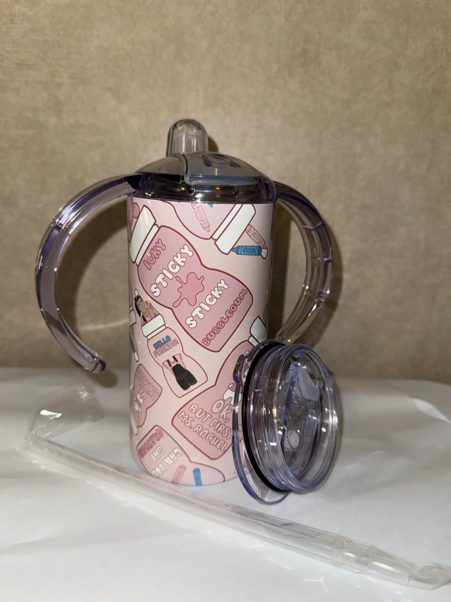 12oz, MsRachel sippy cup