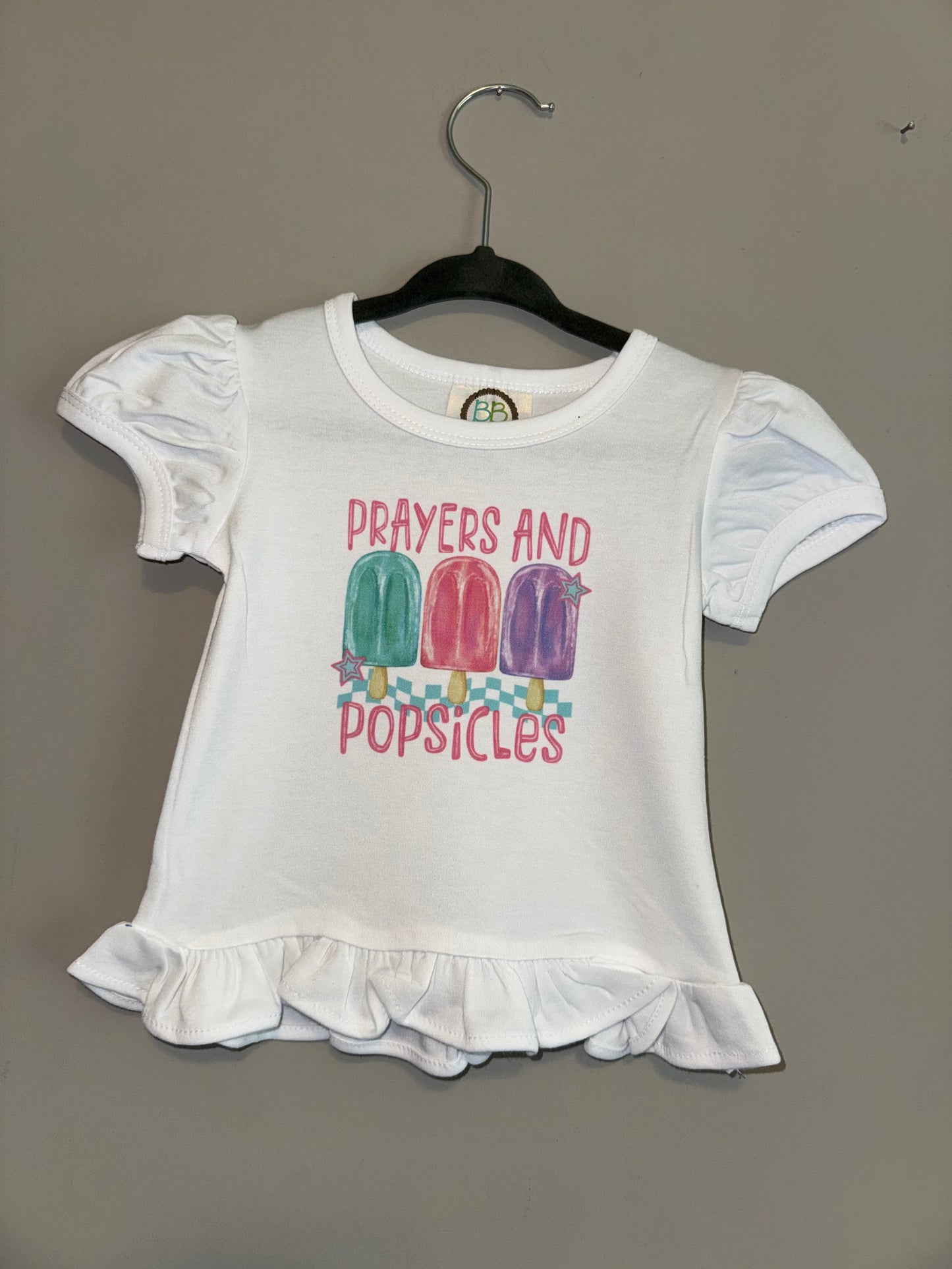 Girls Ruffle Prayers & Popsicles