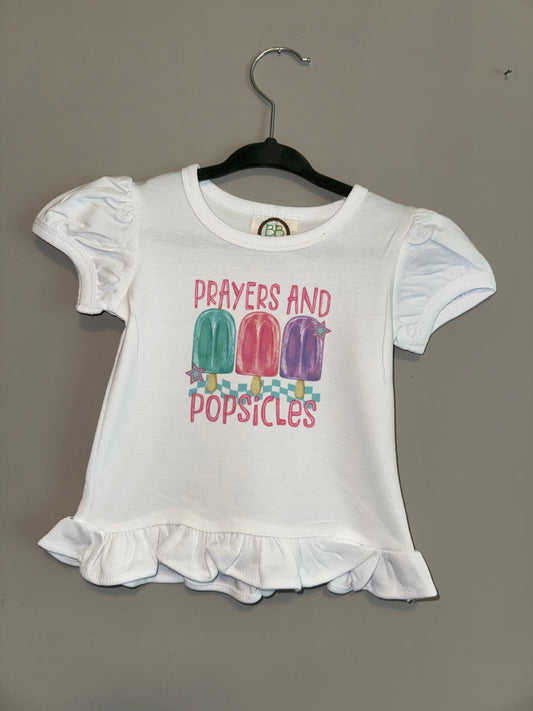 Girls Ruffle Prayers & Popsicles